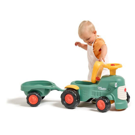 Potkuauto Maurice, ohjauspyörä, äänimerkki ja peräkärry FALK - KarelianStore