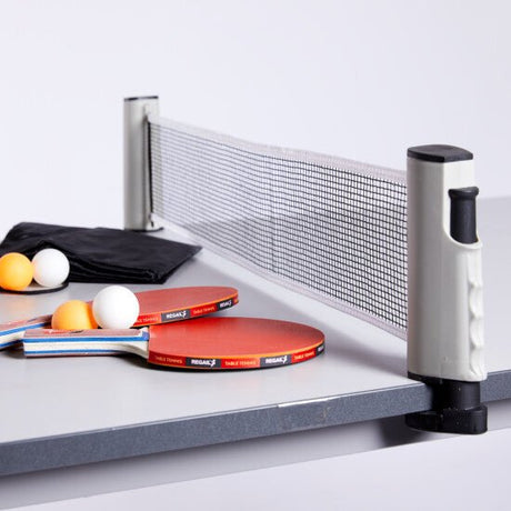 Pöytätennissetti, jossa säädettävä verkko, 2 mailaa ja 4 palloa NORDIC Games - KarelianStore
