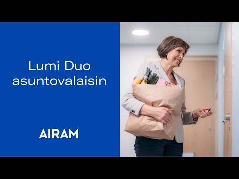Pinta-asennusvalaisin Airam Lumi Duo 320 IP44 17W