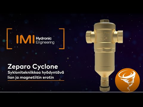 Cycklone eristekotelo magneetilla DN 20-25