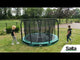Trampoliini Premium Ground sis. turvaverkon Ø 305 cm Salta