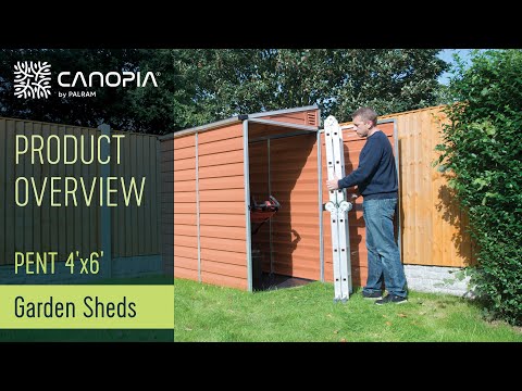 Pihavaja  SKYLIGHT PENT 2,1 m2 keskiyön harmaa Palram - Canopia