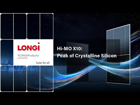 Aurinkopaneeli LONGI HI-MO X10 475W MUSTA