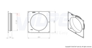 Putkiyhde VILPE Monitoimi - säleikkö 160 240x240 - KarelianStore