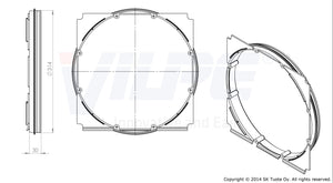 Putkiyhde VILPE Monitoimi - säleikkö 315 375x375 - KarelianStore
