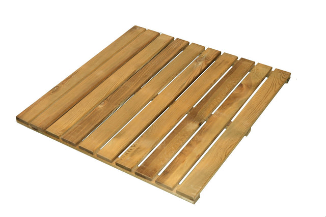 Puulaatat, painekyllästetty, 80 x 80 cm, 24 kpl - KarelianStore