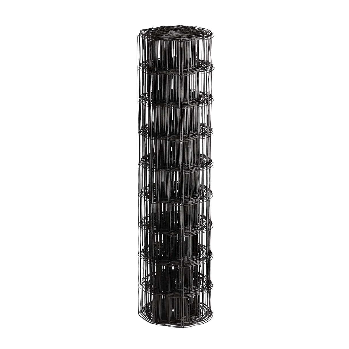 Puutarha - aita, 0% PVC, musta, 10 x 10 cm, 60 cm x 25 m - KarelianStore