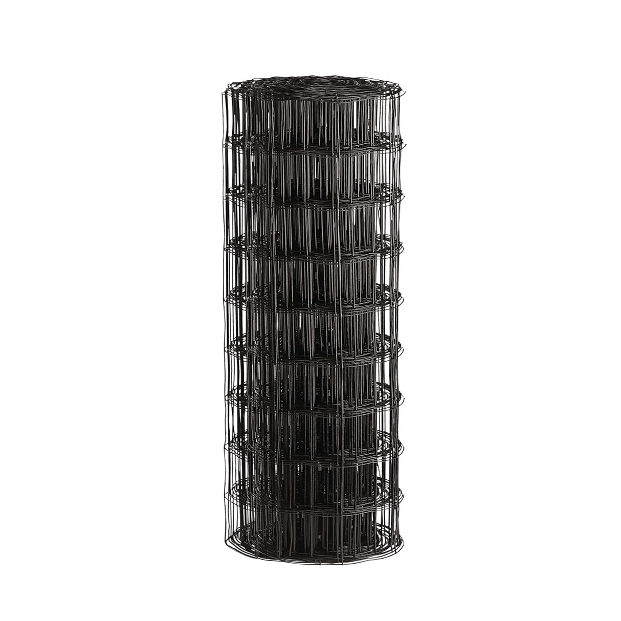 Puutarha - aita, 0% PVC, musta, 5 x 10 cm, 120 cm x 25 m - KarelianStore