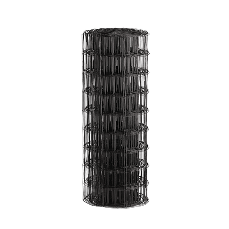 Puutarha - aita, 0% PVC, musta, 5 x 10 cm, 120 cm x 25 m - KarelianStore