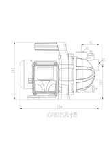 Puutarhapumppu Opal JGP8005 800W - KarelianStore