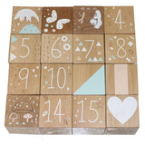 Pyökkiset puupalikat 16 kpl. NORDIC PLAY Nature - KarelianStore