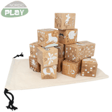 Pyökkiset puupalikat 16 kpl. NORDIC PLAY Nature - KarelianStore