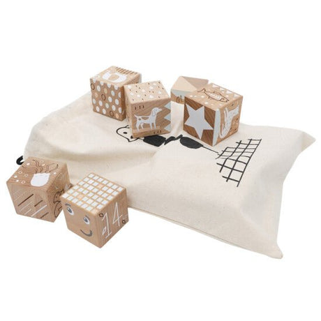 Pyökkiset puupalikat 16 kpl. NORDIC PLAY Nature - KarelianStore