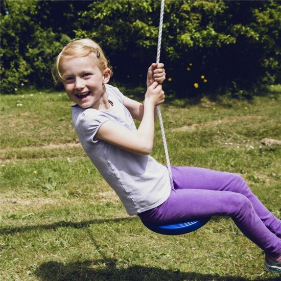 Pyöreä keinu, sininen, sis. Köyden NORDIC PLAY - KarelianStore