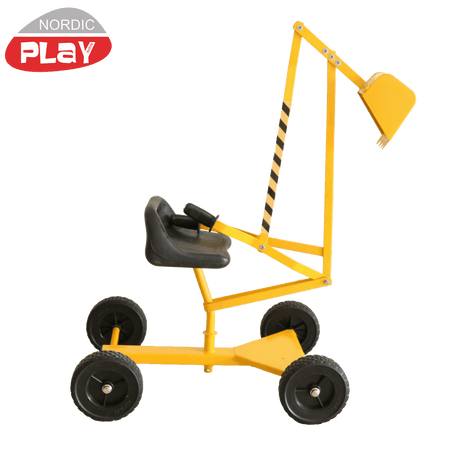 Pyörillä oleva kaivinkone hiekkalaatikkoon NORDIC PLAY - KarelianStore
