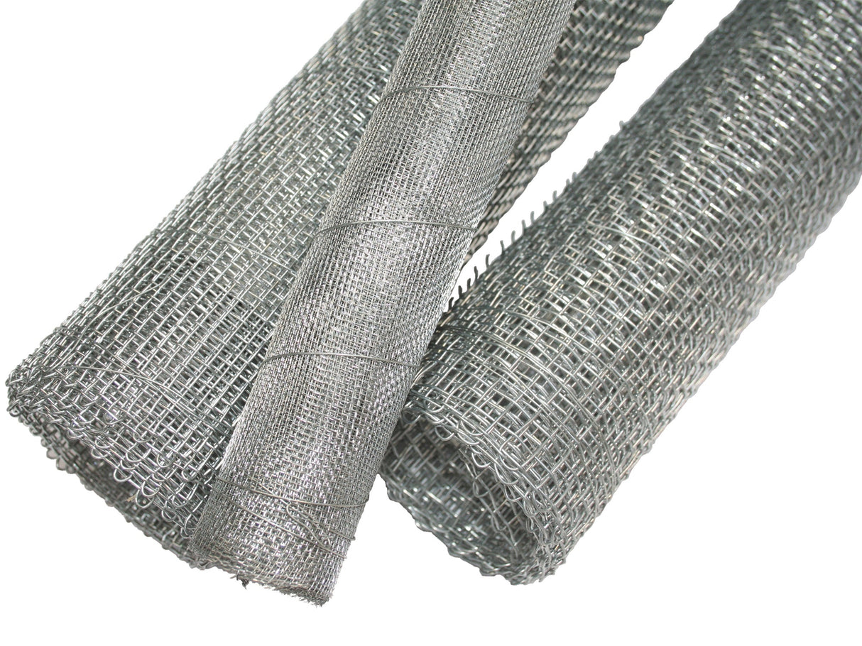 Räystäsverkko, seulaverkko, galvanoitu 3 mm, 60 cm x 1 m - KarelianStore