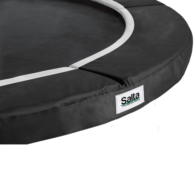 Reunapehmuste trampoliiniin Premium Black Edition Ø427 cm, musta Salta - KarelianStore