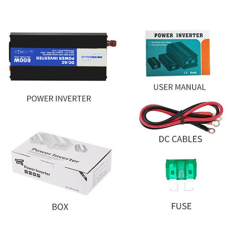 REVOVALO Invertteri 600W 12V - KarelianStore