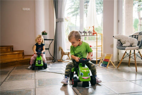 Ride - on traktori peräkärryllä, haravalla ja lapiolla baby Claas FALK - KarelianStore