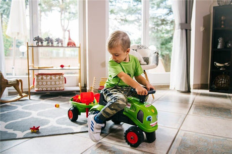 Ride - on traktori peräkärryllä, haravalla ja lapiolla baby Claas FALK - KarelianStore