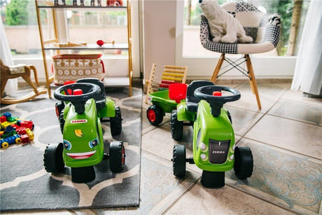 Ride - on traktori peräkärryllä, haravalla ja lapiolla baby Claas FALK - KarelianStore