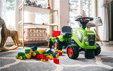 Ride - on traktori peräkärryllä, haravalla ja lapiolla baby Claas FALK - KarelianStore