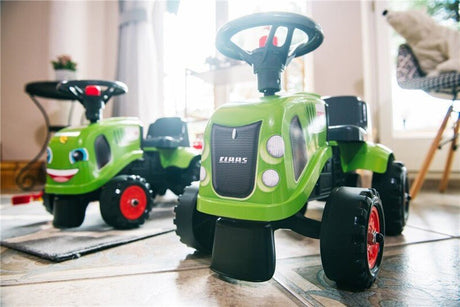 Ride - on traktori peräkärryllä, haravalla ja lapiolla baby Claas FALK - KarelianStore