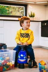 Ride - on traktori peräkärryllä, haravalla ja lapiolla baby New Holland FALK - KarelianStore