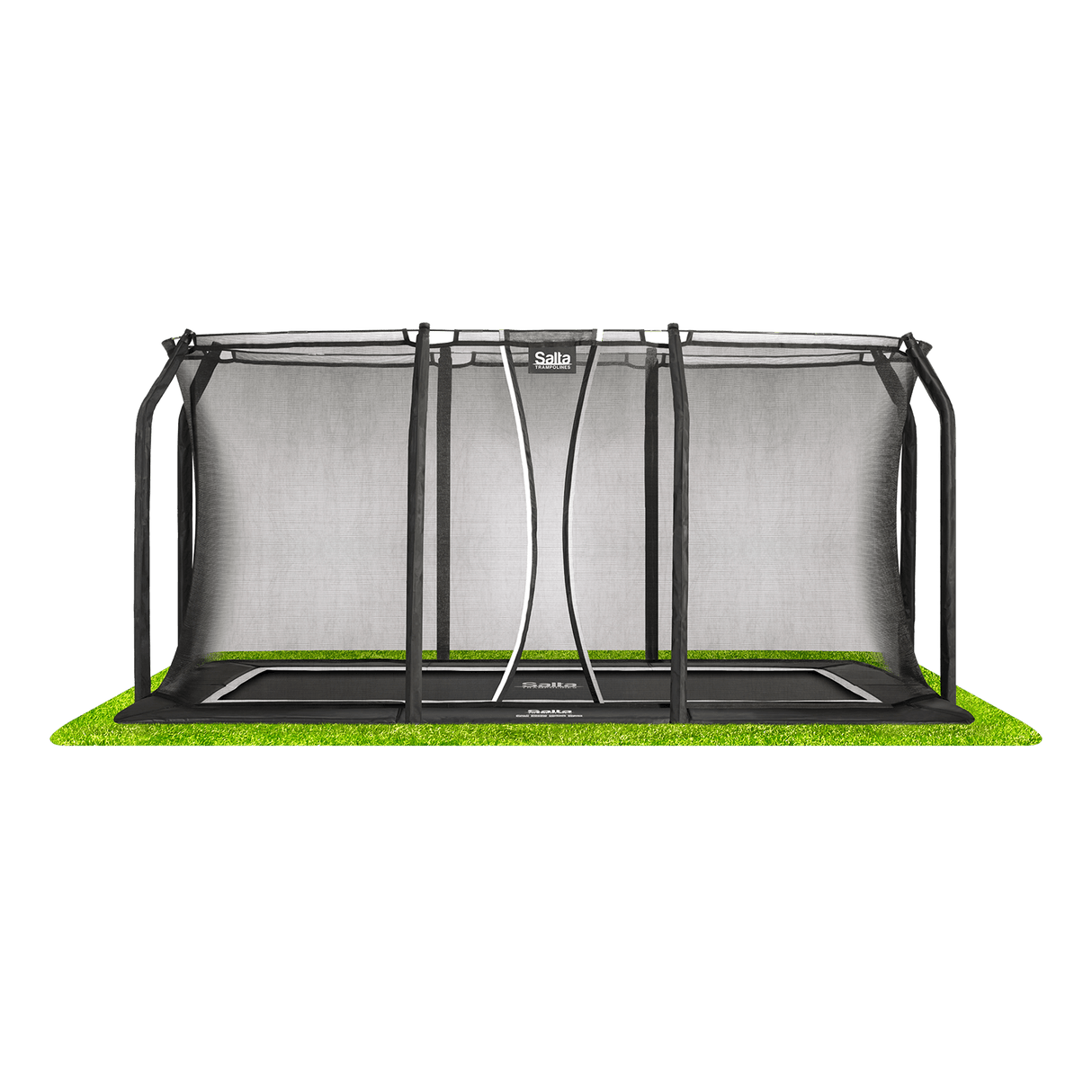 Royal Baseground - trampoliini, suorakulmainen 305 x 214 cm, mukana turvaverkko Salta - KarelianStore
