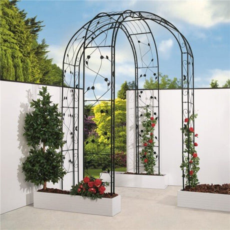 Ruusukaari, musta HORTUS - KarelianStore