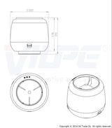 Sadehattu Vilpe Flow 110 Punainen - KarelianStore