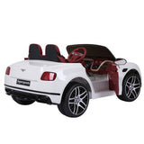 Sähköauto Bentley 2 hengelle, 2x6V, valkoinen, EVA renkailla, NORDIC PLAY - KarelianStore
