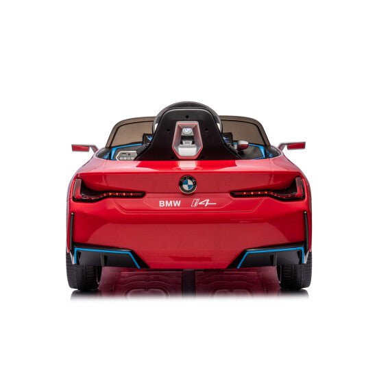 Sähköauto BMW I4 4X12V moottorit, EVA - renkaat, keinonahkaistuin - KarelianStore