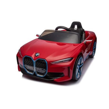 Sähköauto BMW I4 4X12V moottorit, EVA - renkaat, keinonahkaistuin - KarelianStore