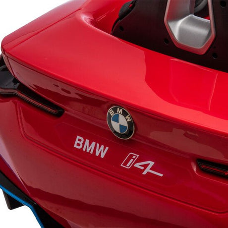 Sähköauto BMW I4 4X12V moottorit, EVA - renkaat, keinonahkaistuin - KarelianStore