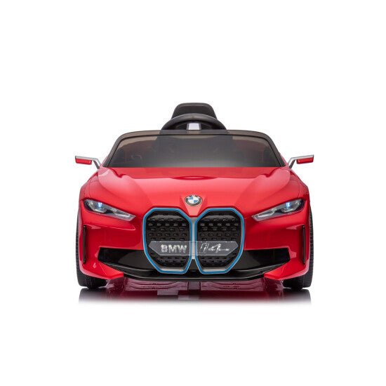 Sähköauto BMW I4 4X12V moottorit, EVA - renkaat, keinonahkaistuin - KarelianStore