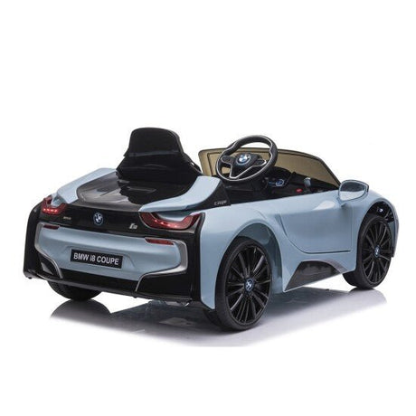 Sähköauto BMW I8 NORDIC PLAY 12V pehmytrenkailla (EVA) NORDIC PLAY - KarelianStore
