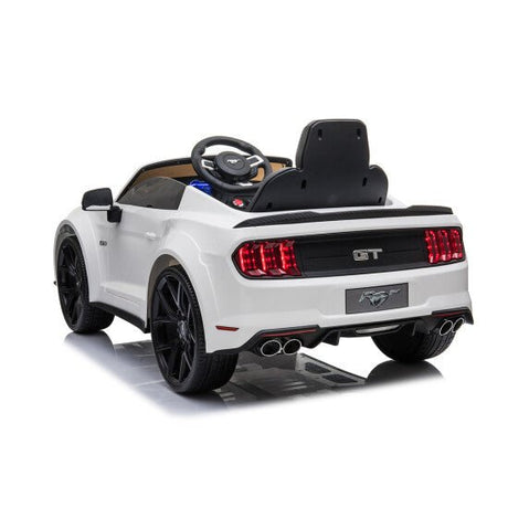 Sähköauto Ford Mustang 2X12V akut (24V), EVA - renkaat edessä, keinonahkaistuin - KarelianStore