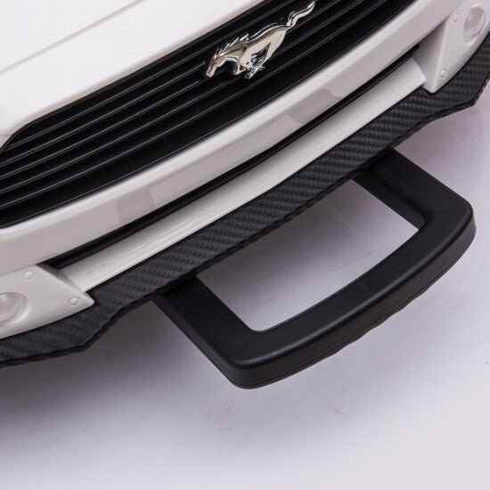 Sähköauto Ford Mustang 2X12V akut (24V), EVA - renkaat edessä, keinonahkaistuin - KarelianStore
