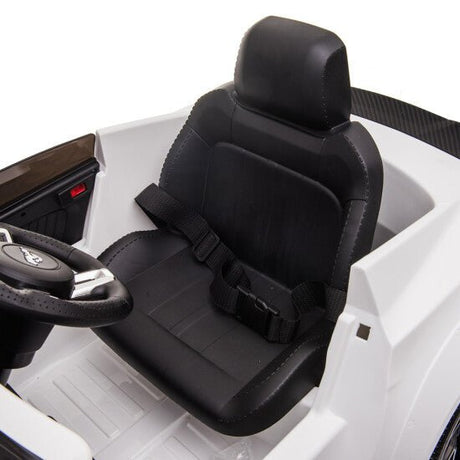 Sähköauto Ford Mustang 2X12V akut (24V), EVA - renkaat edessä, keinonahkaistuin - KarelianStore