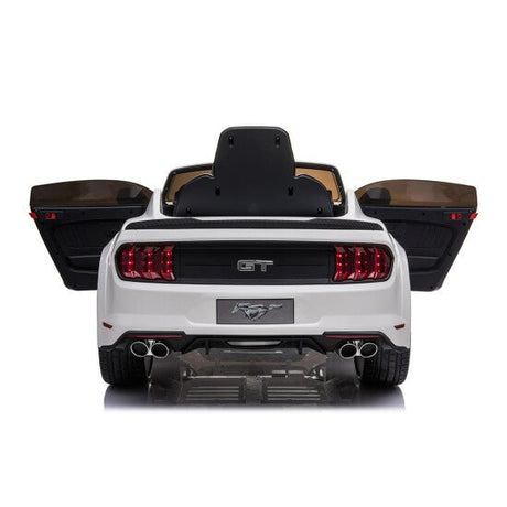 Sähköauto Ford Mustang 2X12V akut (24V), EVA - renkaat edessä, keinonahkaistuin - KarelianStore