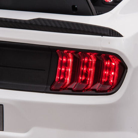Sähköauto Ford Mustang 2X12V akut (24V), EVA - renkaat edessä, keinonahkaistuin - KarelianStore