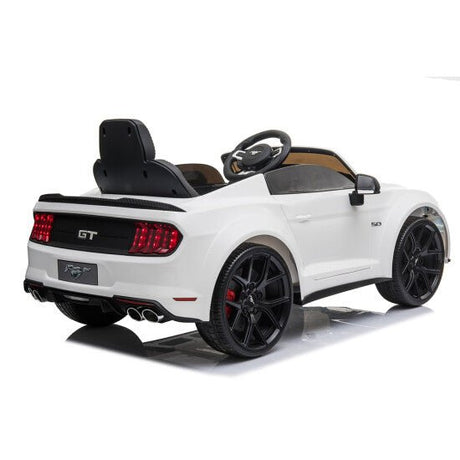 Sähköauto Ford Mustang 2X12V akut (24V), EVA - renkaat edessä, keinonahkaistuin - KarelianStore
