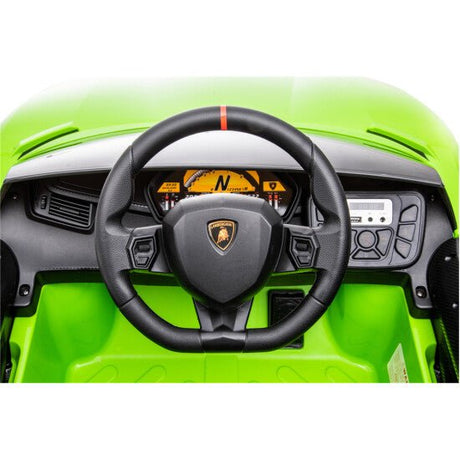 Sähköauto Lamborghini Aventador, 12V, limenvihreä, NORDIC PLAY - KarelianStore
