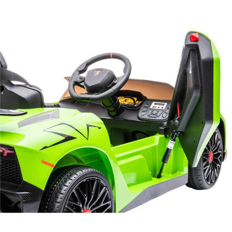 Sähköauto Lamborghini Aventador, 12V, limenvihreä, NORDIC PLAY - KarelianStore
