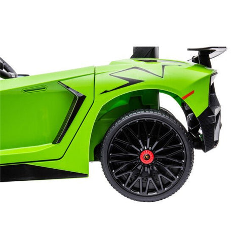 Sähköauto Lamborghini Aventador, 12V, limenvihreä, NORDIC PLAY - KarelianStore