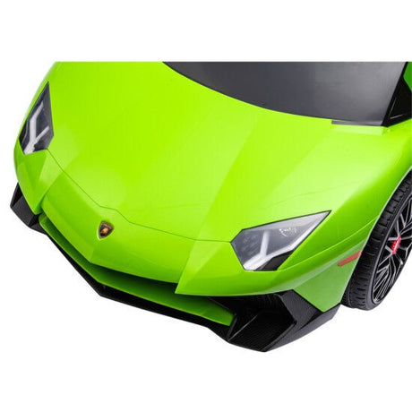 Sähköauto Lamborghini Aventador, 12V, limenvihreä, NORDIC PLAY - KarelianStore