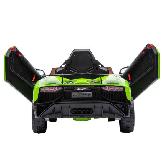 Sähköauto Lamborghini Aventador, 12V, limenvihreä, NORDIC PLAY - KarelianStore