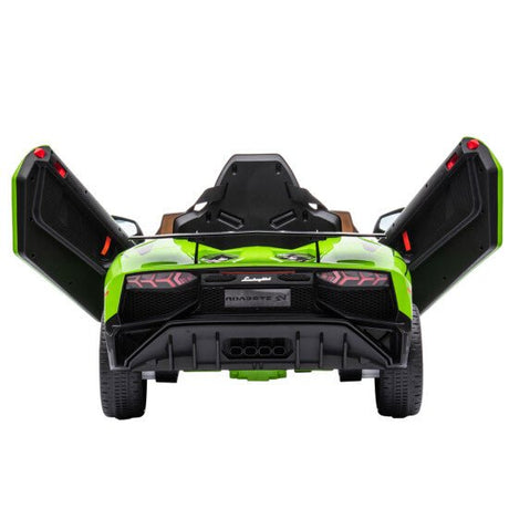 Sähköauto Lamborghini Aventador, 12V, limenvihreä, NORDIC PLAY - KarelianStore
