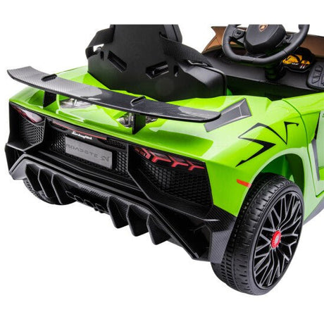 Sähköauto Lamborghini Aventador, 12V, limenvihreä, NORDIC PLAY - KarelianStore